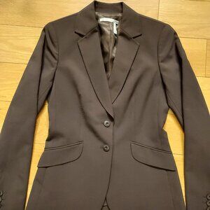 Nordstrom Classique Entier Jacket Blazer Brown Size 2